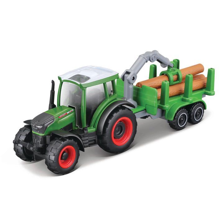 MAISTO Fendt Traktor / mit Anhänger im 2er Set