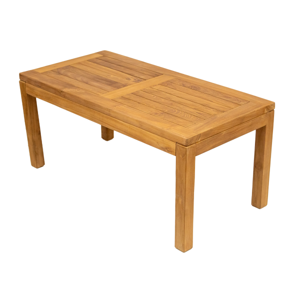 Unser Bestseller / Beistelltisch aus Teakholz – 100 x 50 cm