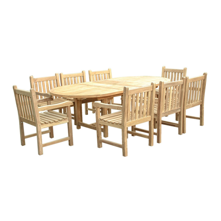 Teaka Natura Teak Sitzgruppe 9