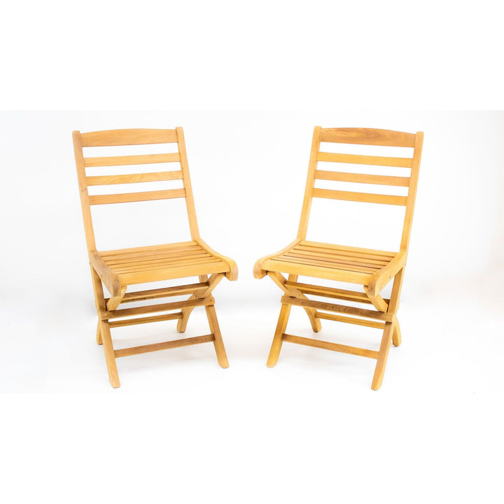 6er-Set Klappstuhl Remi 2 aus Teakholz – 47 x 60 x 89 cm
