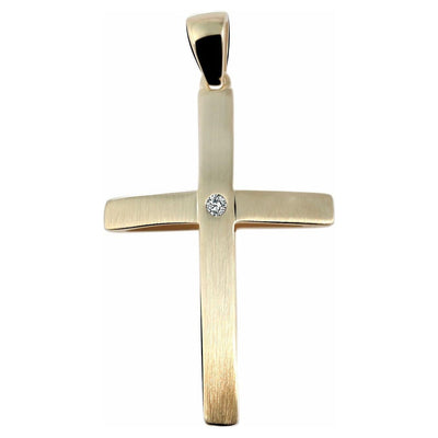 333er Gold Anhänger Kreuz, 8 Carat - Luxurelle-Shop