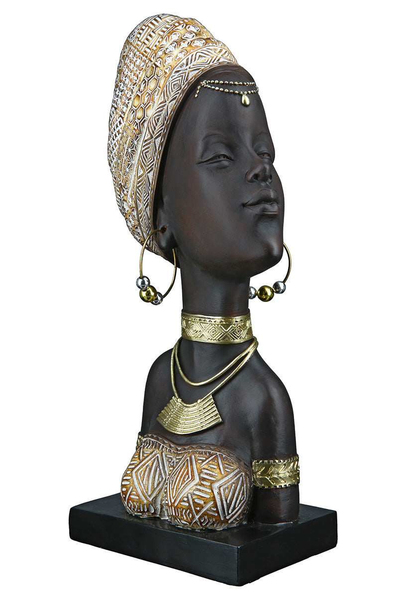 Figur Zola 2er Set – orientalische Damenbüsten mit kunstvollen Details