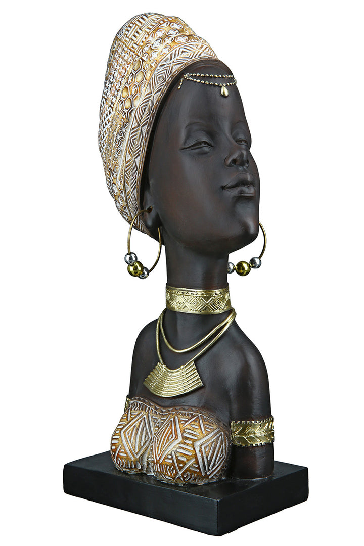 Figur Zola 2er Set – orientalische Damenbüsten mit kunstvollen Details
