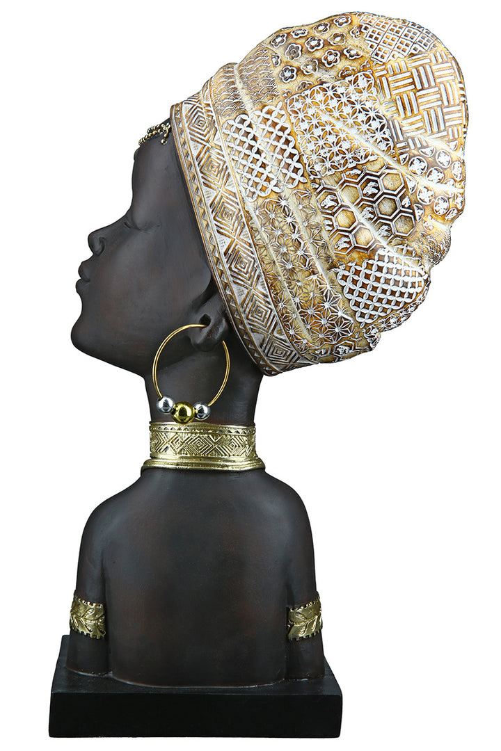 Figur Zola 2er Set – orientalische Damenbüsten mit kunstvollen Details