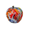 Dekoobjekt, Apfel, "Street Art", Graffitimotiv, Kunstharz 2er Set