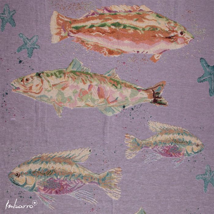 Wohndecke Glow – farbenfrohe Jacquard Decke im maritimen Design