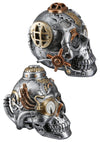 Dekoobjekt, Totenschädel, "Steampunk Skull" 2tlg.