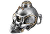 Dekoobjekt, Totenschädel, "Steampunk Skull" 2tlg.