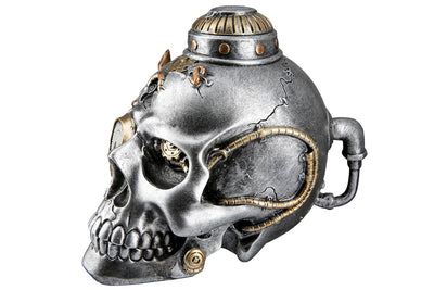 Dekoobjekt, Totenschädel, "Steampunk Skull" 2tlg.