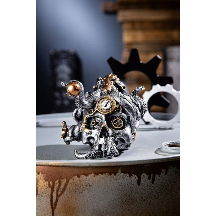 Dekoobjekt, Totenschädel, "Steampunk Skull"