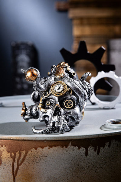 Dekoobjekt, Totenschädel, "Steampunk Skull"