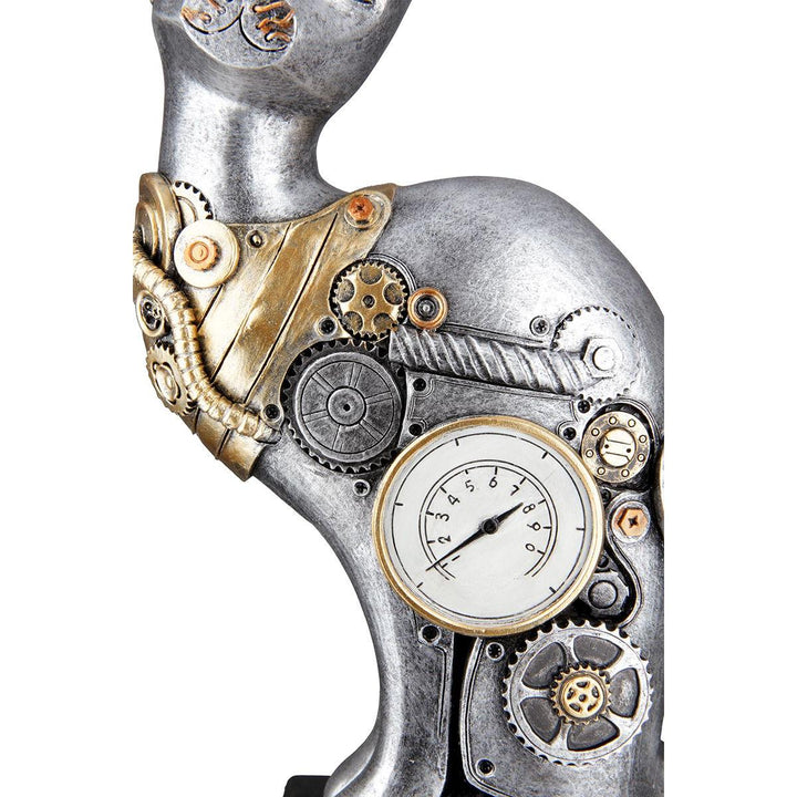 Figur, Katze, "Steampunk Cat", Kunstharz