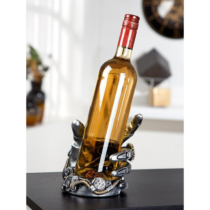 Flaschenhalter, "Steampunk Hand", Händemotiv