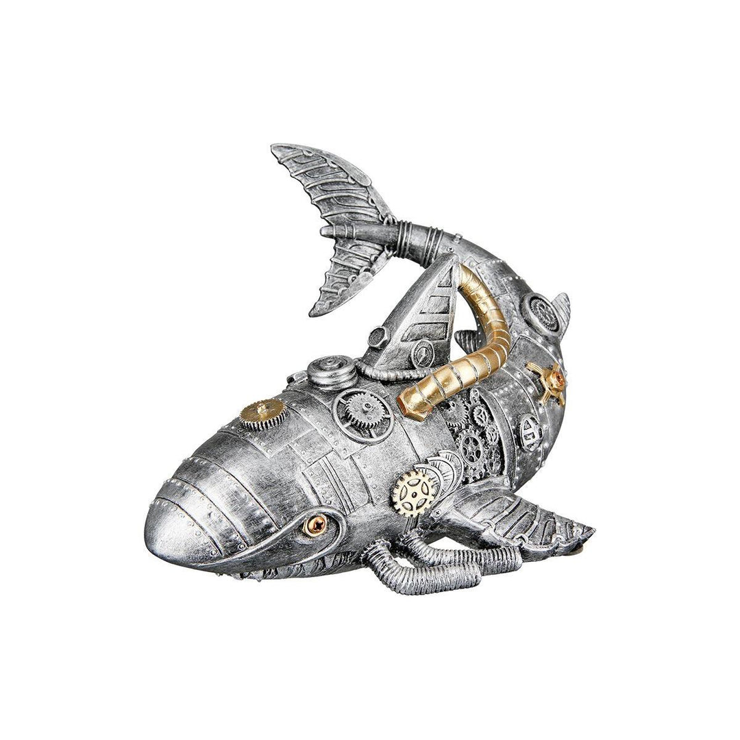Figur, Hai, "Steampunk shark", Kunstharz