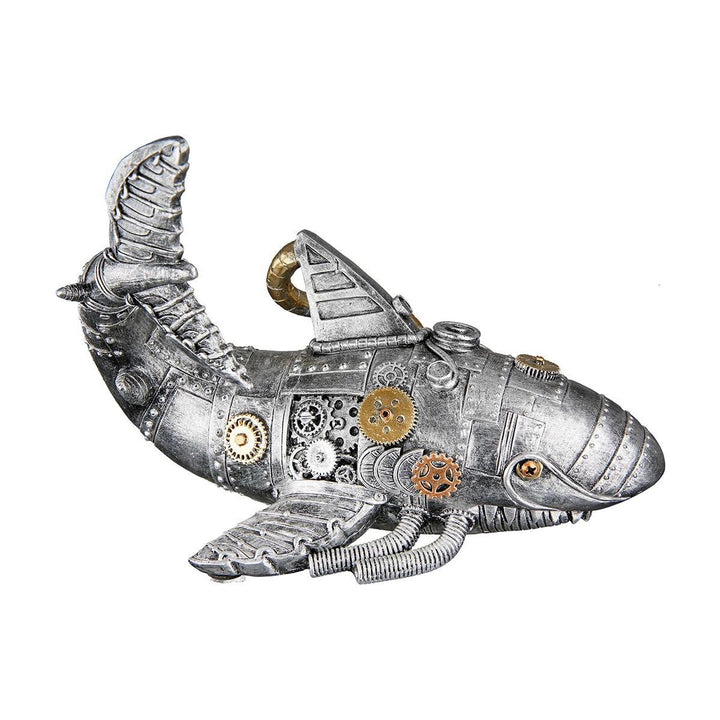 Figur, Hai, "Steampunk shark", Kunstharz