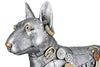 Figur, Pitbull, "Steampunk pitbull", Kunstharz