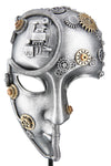 Skulptur, Gesicht, "Steampunk face", Kunstharz