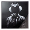 Bild "Gentleman", Mannmotiv, Aluminium 3 Tlg.