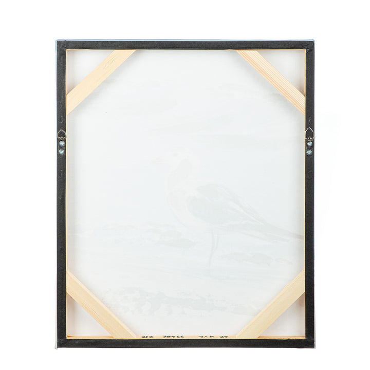 2er Set Bild rechteckig „Möwe“ – harmonische Leinwandbilder mit maritimem Strandmotiv