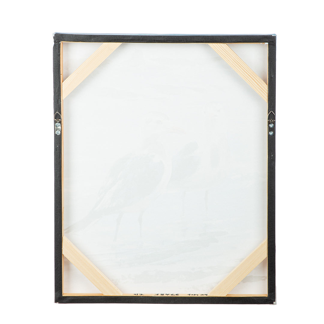 2er Set Bild rechteckig „Möwe“ – harmonische Leinwandbilder mit maritimem Strandmotiv