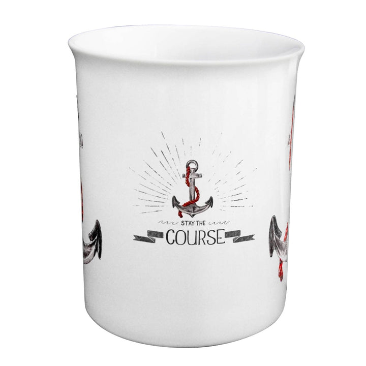 Maritime Tasse Anchor Rope – Porzellantasse mit Anker Motiv