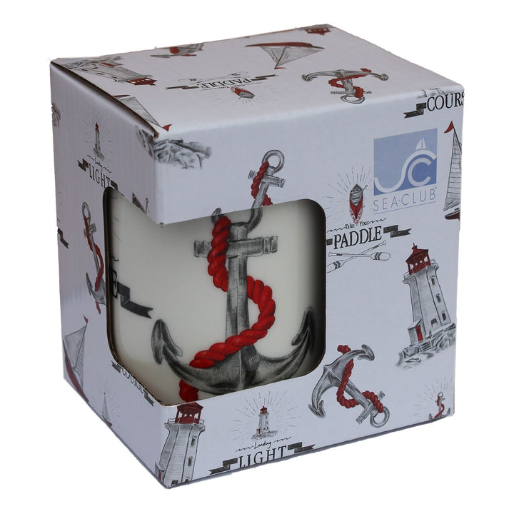 Maritime Tasse Anchor Rope – Porzellantasse mit Anker Motiv