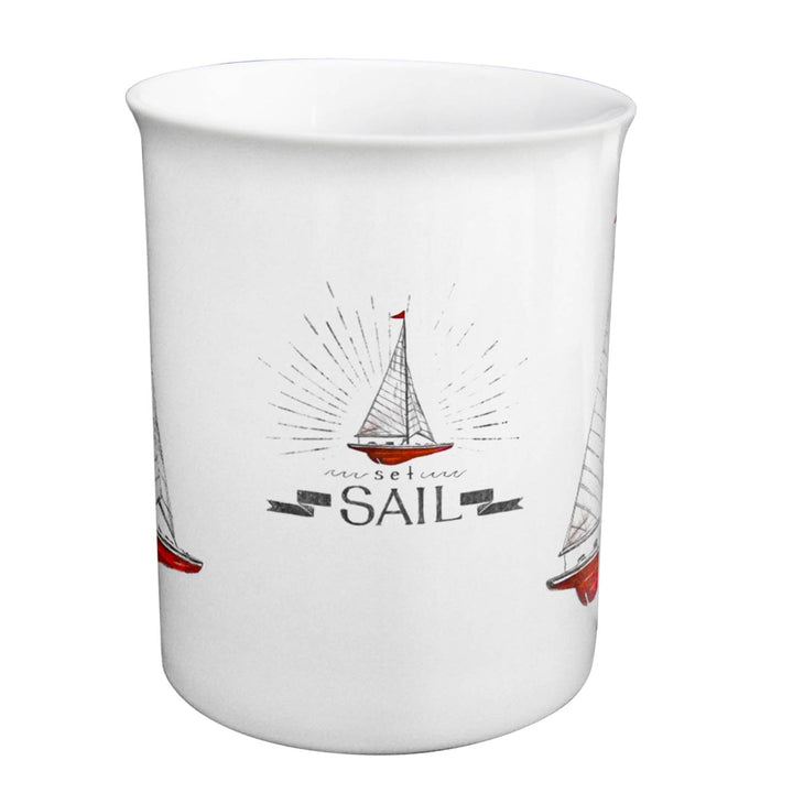 Maritime Tasse Sail – Porzellantasse mit Segelboot Motiv