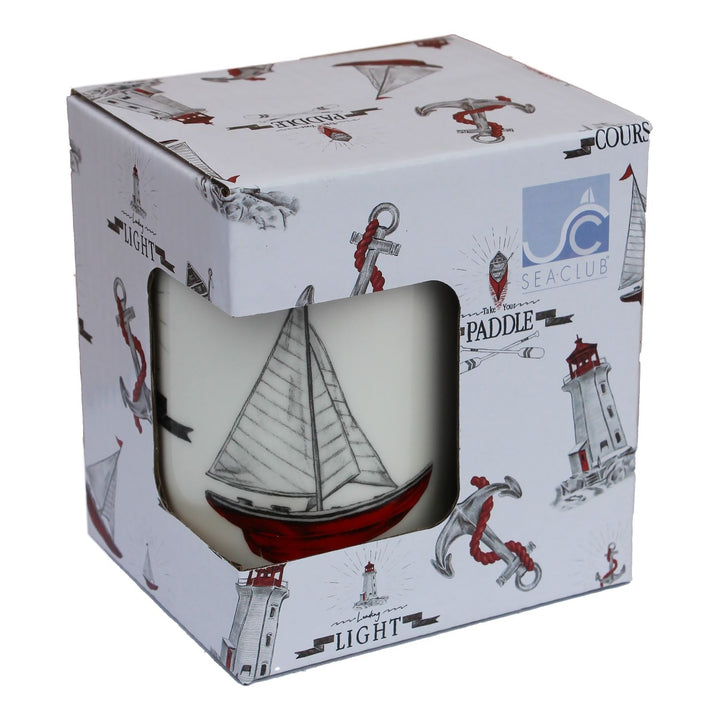 Maritime Tasse Sail – Porzellantasse mit Segelboot Motiv
