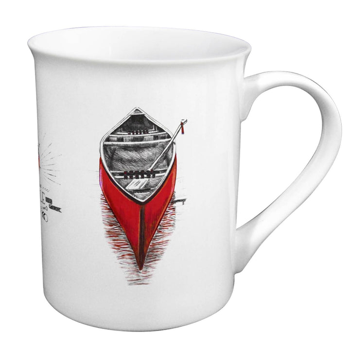 Maritime Tasse Paddle – Porzellantasse mit Kanu Motiv