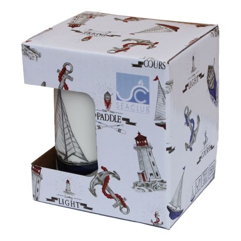 Tasse Segler – maritimer Kaffeebecher aus Porzellan mit Geschenkbox