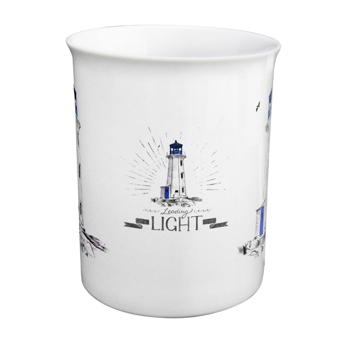 Maritime Tasse Lighthouse Blau – Porzellantasse mit Leuchtturm Motiv