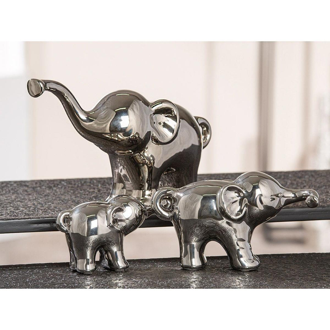 3tlg., Figur, Elefant, "Eddi", - Luxurelle-Shop