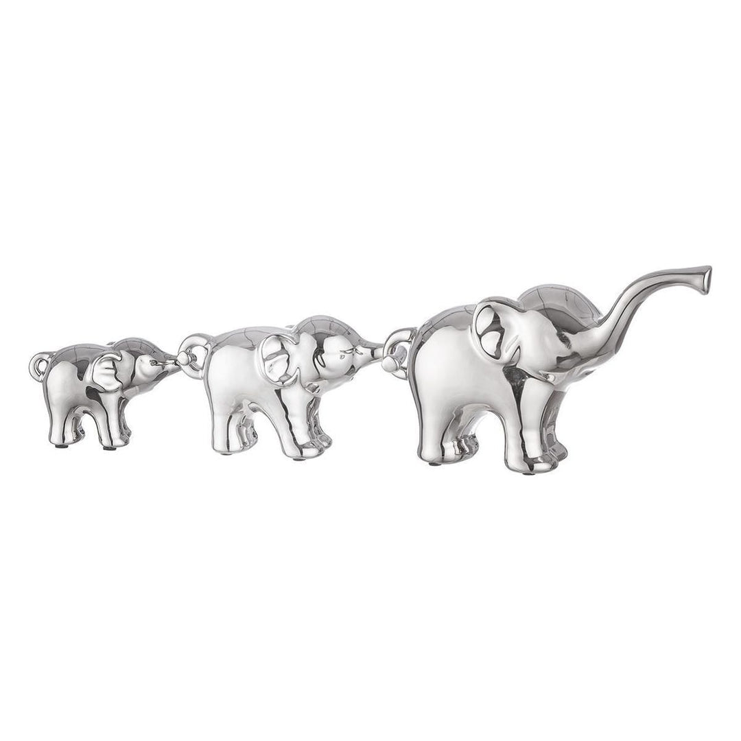 3tlg., Figur, Elefant, "Eddi", - Luxurelle-Shop