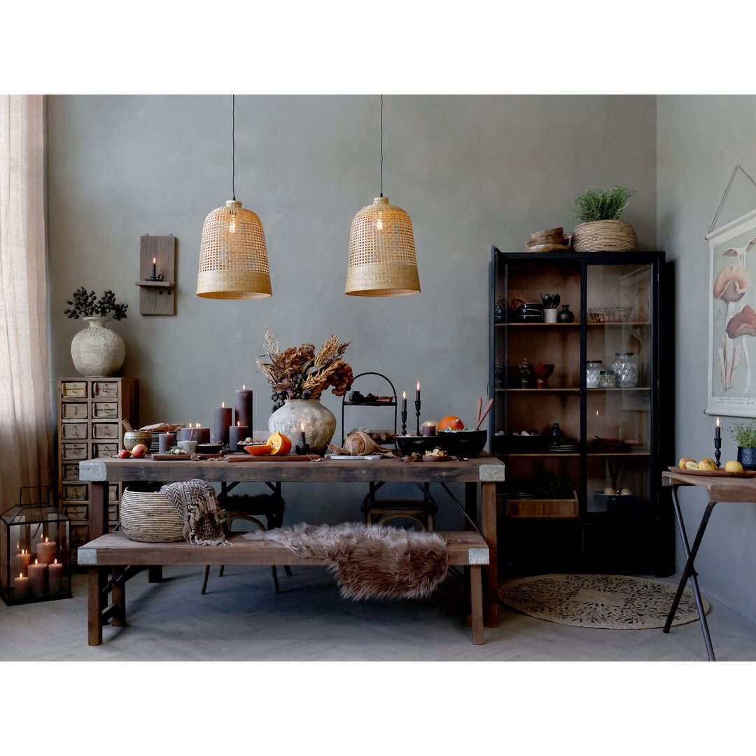 Skandinavischer alter Holztisch aus Recyclingholz Luxurelle Nordic Patina
