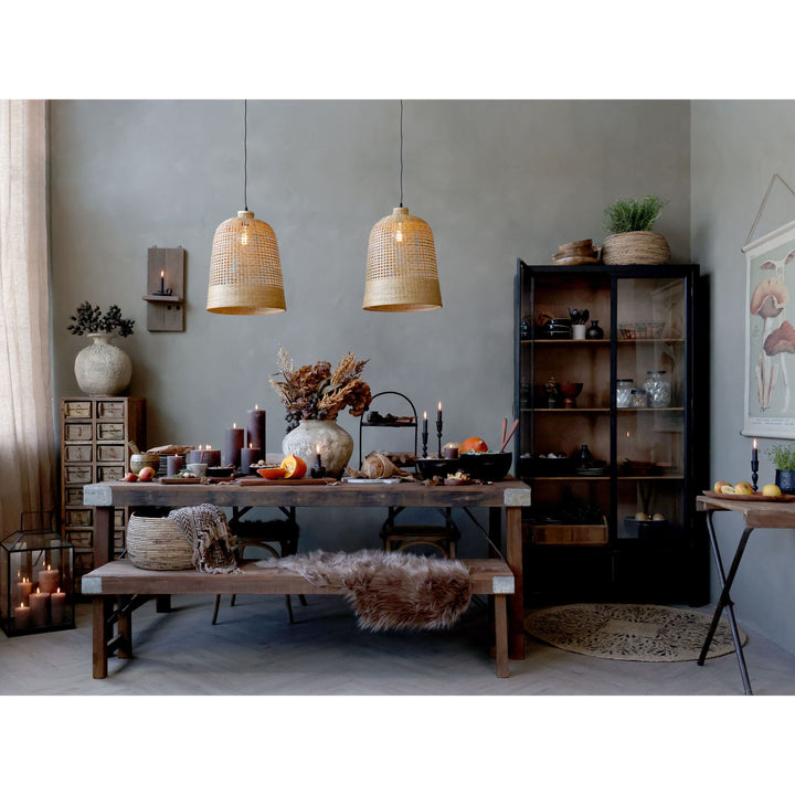 Skandinavischer alter Holztisch aus Recyclingholz Luxurelle Nordic Patina