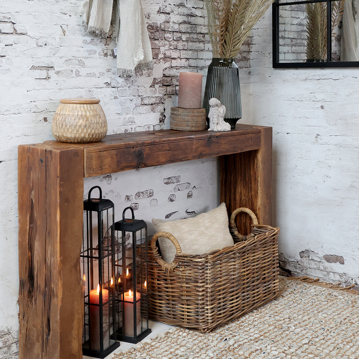 Skandinavischer Anrichtetisch aus Recyclingholz Luxurelle Nordic Patina
