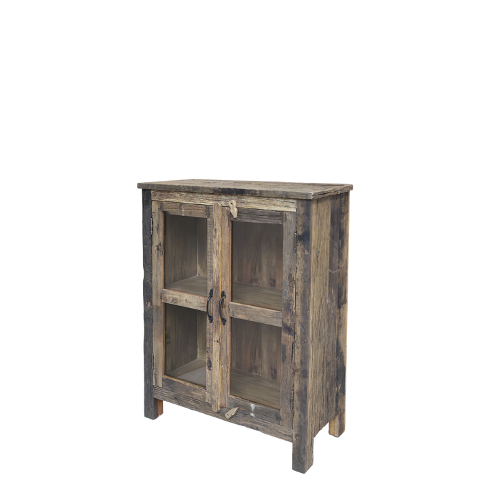 Schrank aus Recyclingholz – Luxurelle Nordic Patina