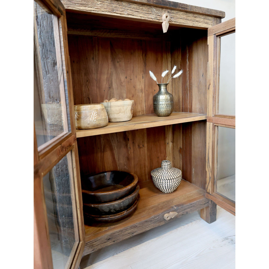 Schrank aus Recyclingholz – Luxurelle Nordic Patina