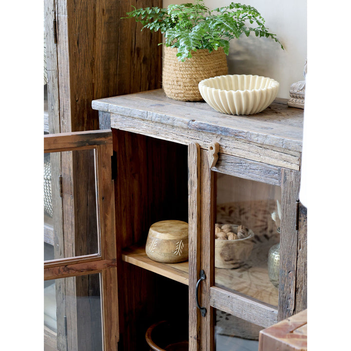 Schrank aus Recyclingholz – Luxurelle Nordic Patina