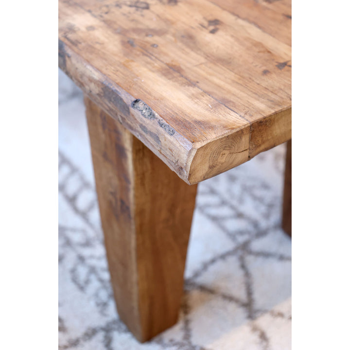 Skandinavischer Sofatisch aus Recyclingholz Luxurelle Nordic Patina