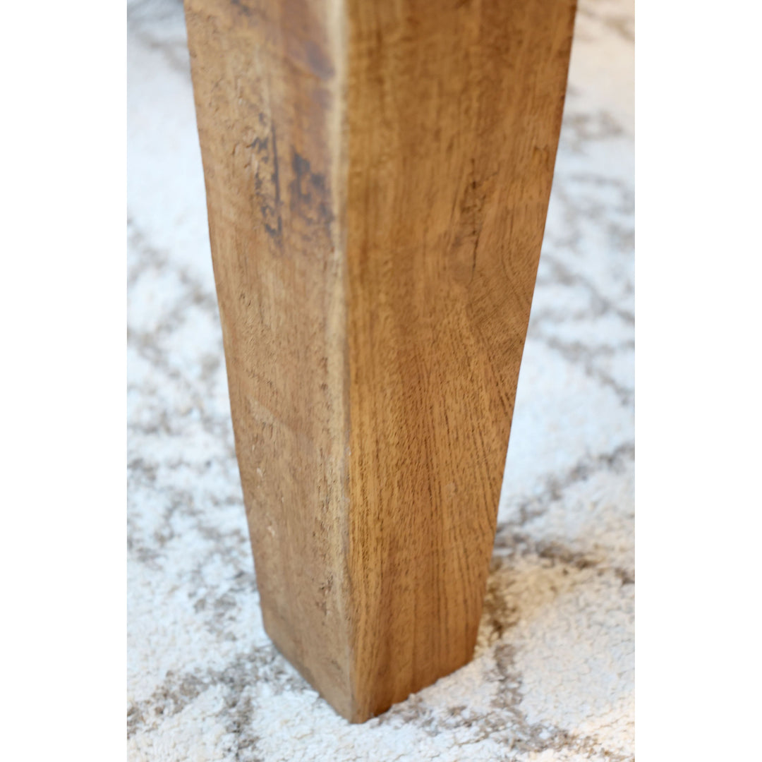 Skandinavischer Sofatisch aus Recyclingholz Luxurelle Nordic Patina