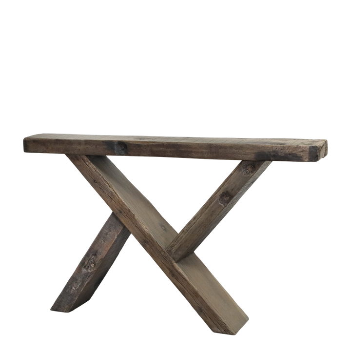Skandinavischer Anrichtetisch aus Recyclingholz – Luxurelle Nordic Patina