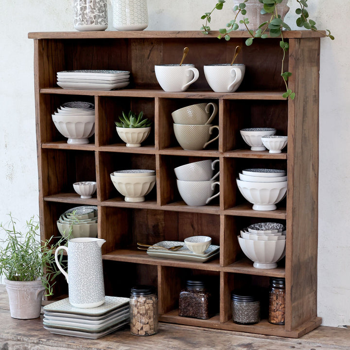 Skandinavisches Regal aus Recyclingholz – Luxurelle Nordic Patina