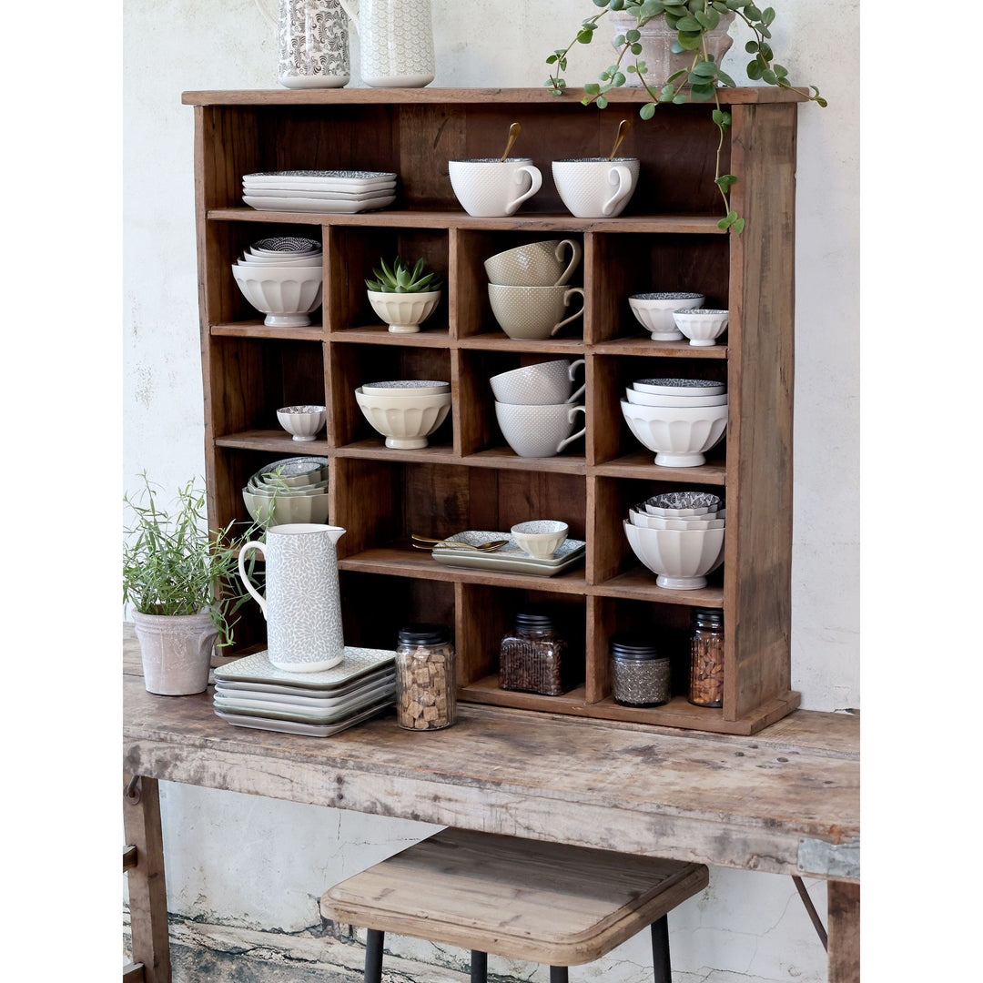 Skandinavisches Regal aus Recyclingholz – Luxurelle Nordic Patina