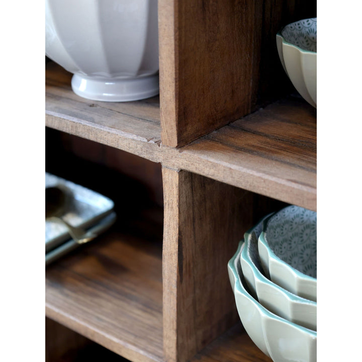 Skandinavisches Regal aus Recyclingholz – Luxurelle Nordic Patina