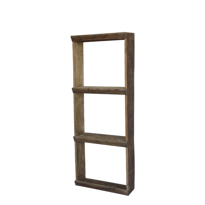 Skandinavisches Regal aus Recyclingholz – Luxurelle Nordic Patina