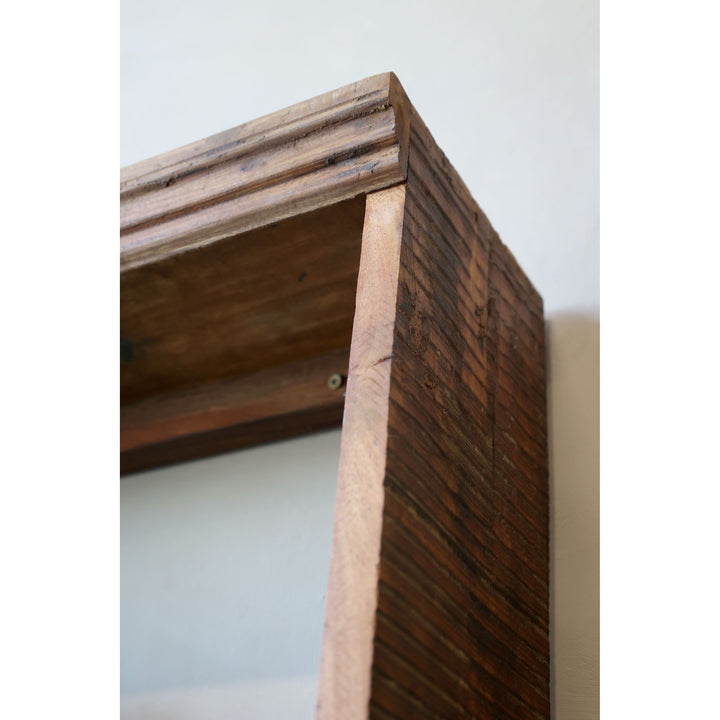 Skandinavisches Regal aus Recyclingholz – Luxurelle Nordic Patina