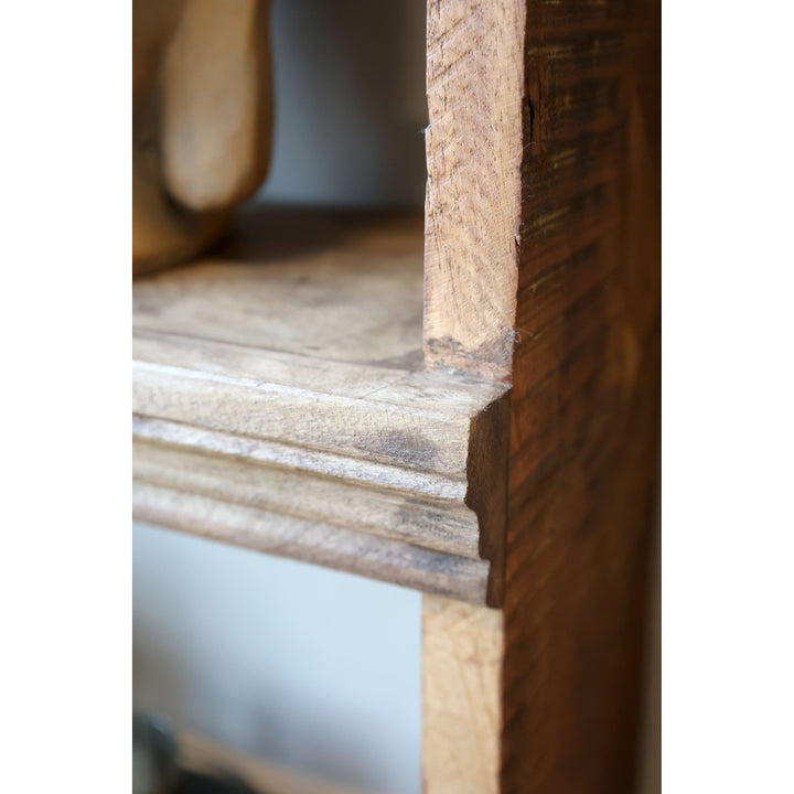 Skandinavisches Regal aus Recyclingholz – Luxurelle Nordic Patina