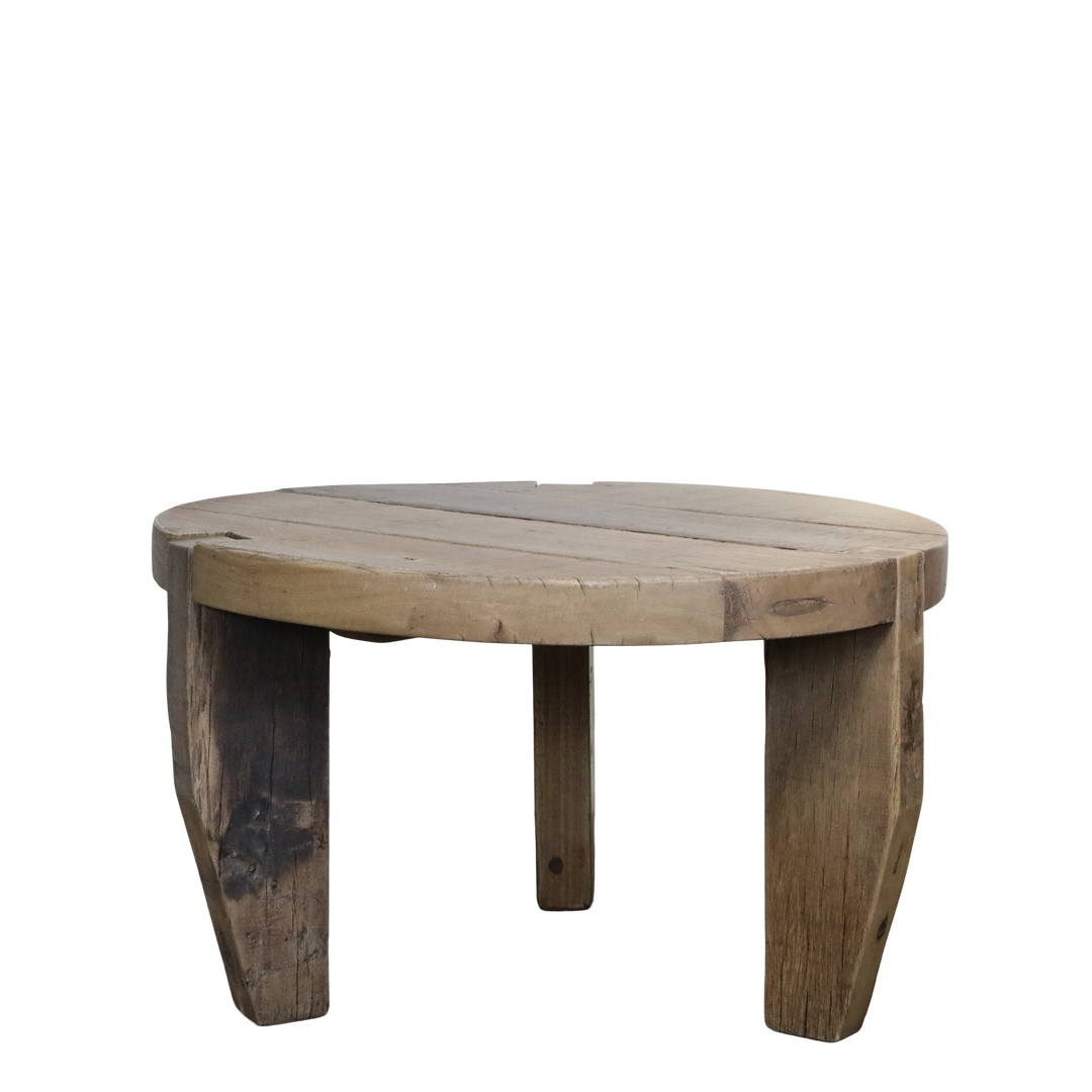 Skandinavischer Sofatisch aus Recyclingholz – Luxurelle Nordic Patina