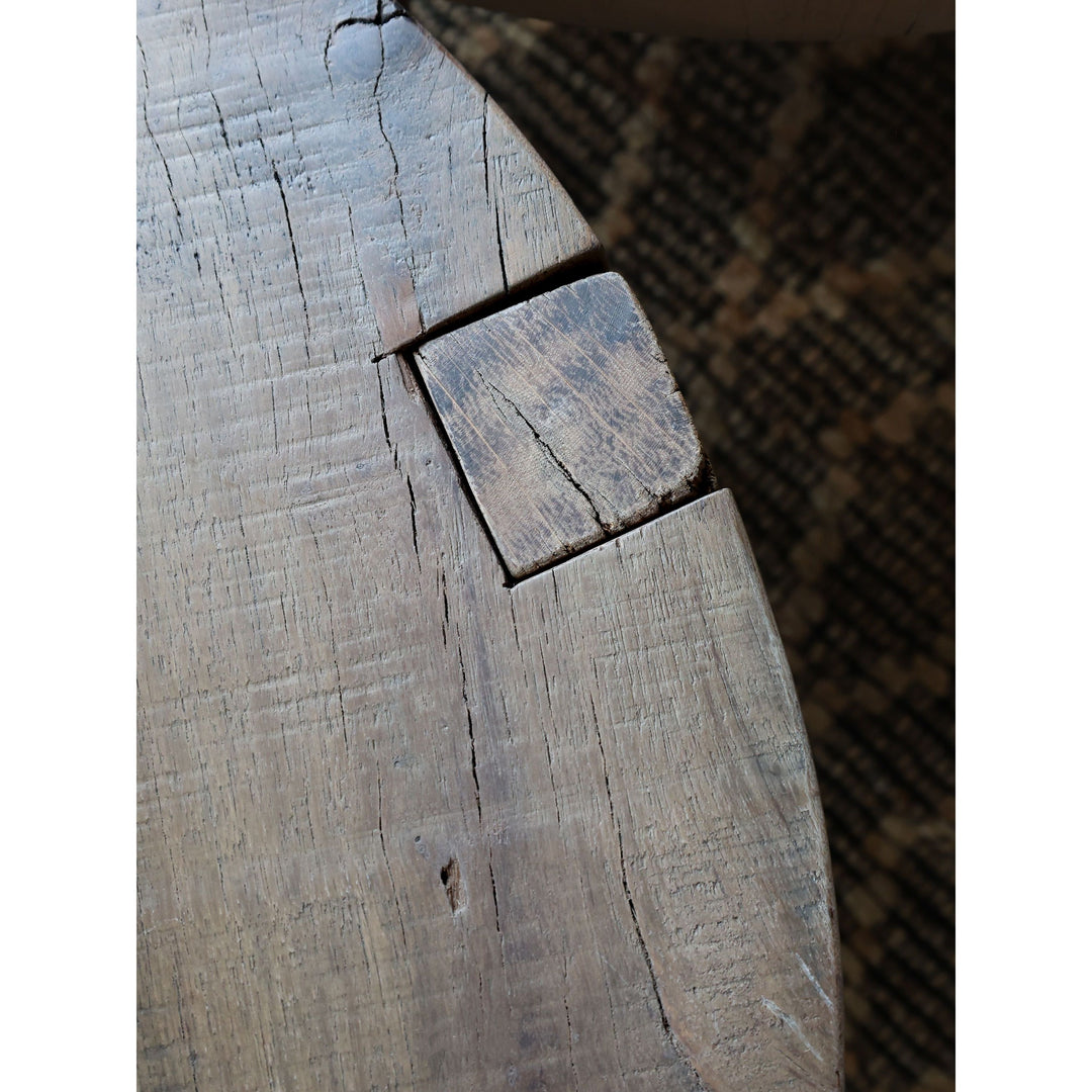 Skandinavischer Sofatisch aus Recyclingholz – Luxurelle Nordic Patina